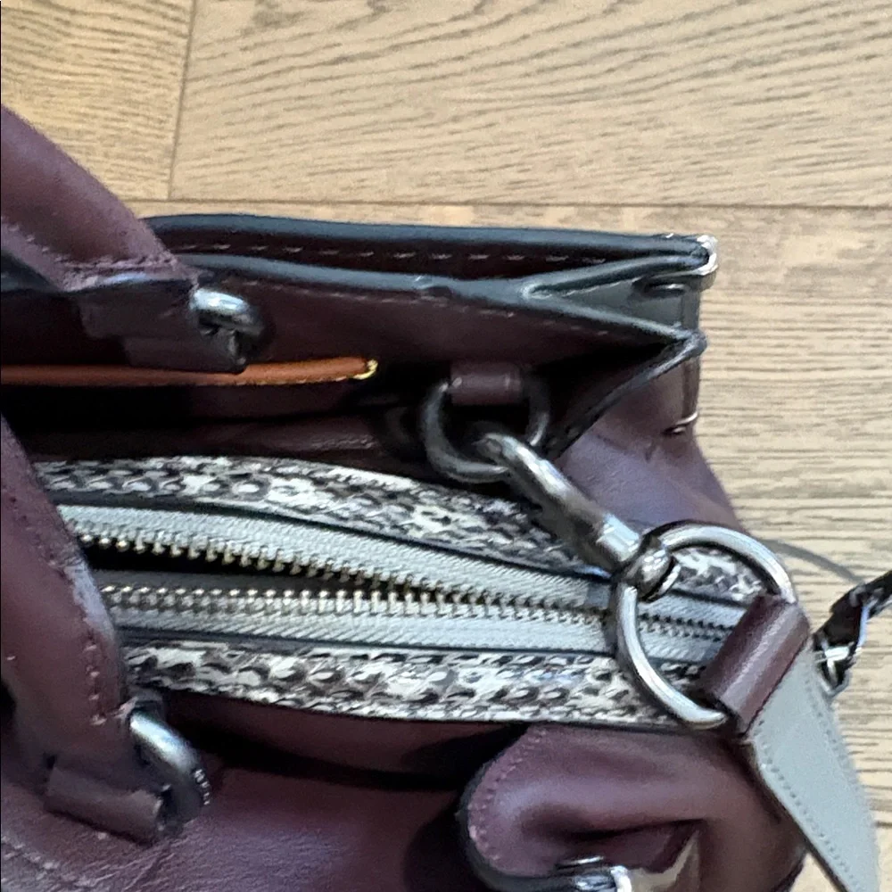 Coach 1941 Mason Carryall Oxblood Leather